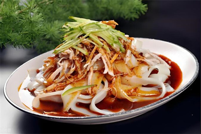 秦小將涼皮肉夾饃