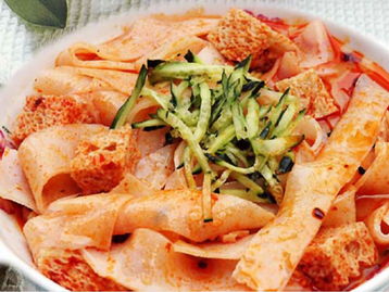 風(fēng)靡廣州的30種外來(lái)小吃 涼皮，帶你做幸福的吃貨